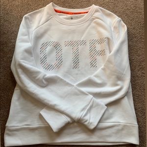 OrangeTheory cropped sweatshirt, size Small